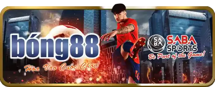 Màn hình hiển thị trận đấu thể thao đang phát trực tiếp với biểu tượng Kong88